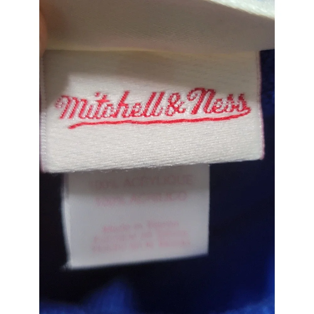 Mitchell Ness Golden State Warriors‎ NBA Knit Beanie Hat Blue Yellow